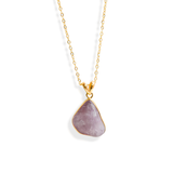 Collar Mineral Morado