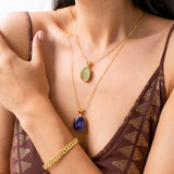Collar Mineral Morado