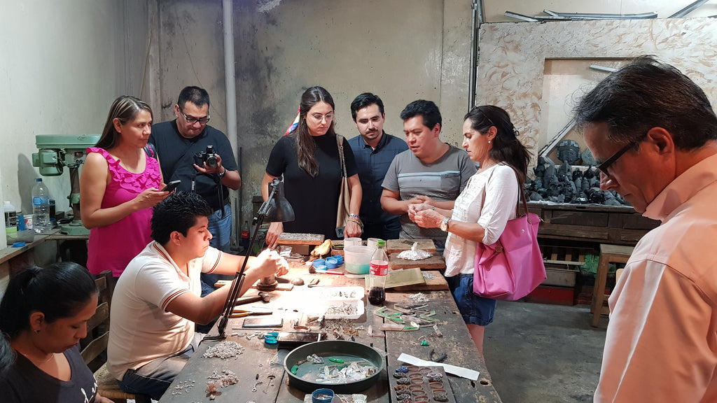 Visita a un taller familiar en Taxco