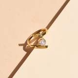 Anillo Brillante Zirconia